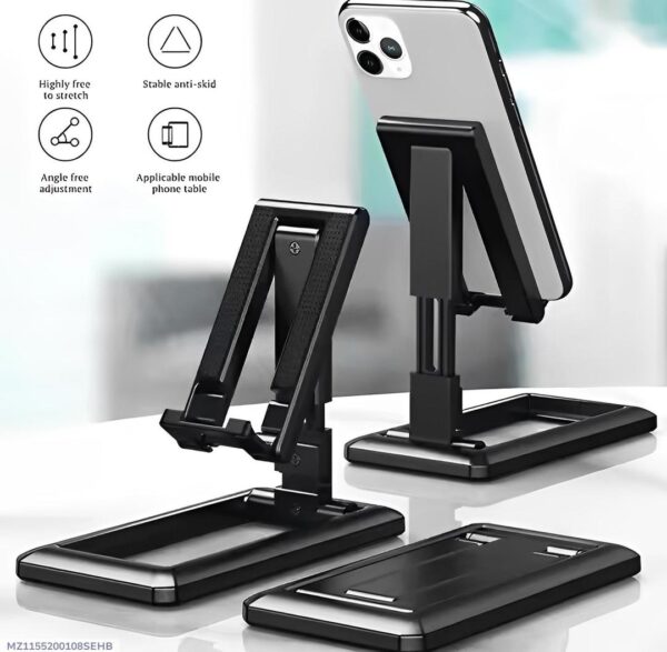1155-93-542479-product-1-withcode.jpg Premium Black ABS Tripod Stand for iPhone iPad Xiaomi