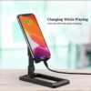 1155-93-542479-product-5.jpg Premium Black ABS Tripod Stand for iPhone iPad Xiaomi