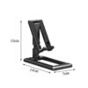 1155-93-542479-product-7.jpg Premium Black ABS Tripod Stand for iPhone iPad Xiaomi