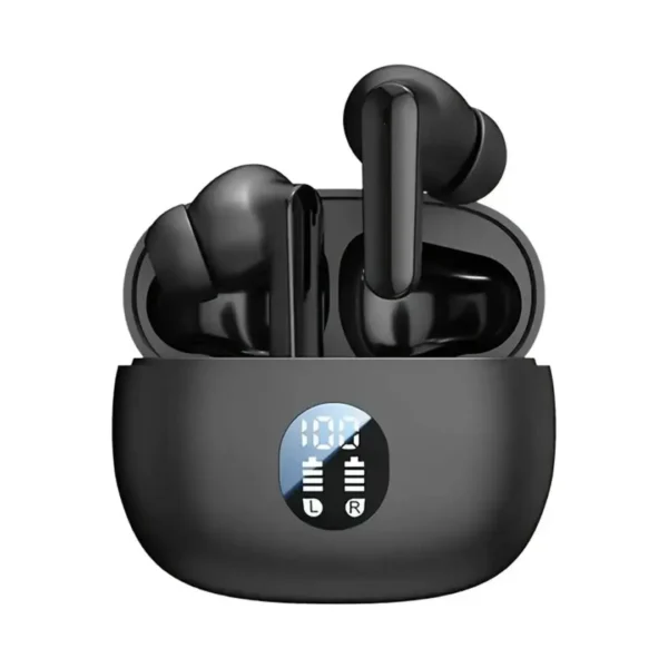 New Wireless Earbuds with Charging Case Black Bluetooth 5.3