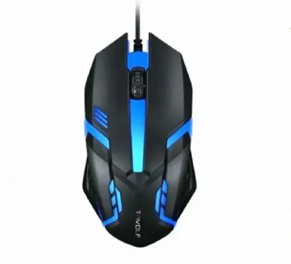 Compact Wireless RGB Gaming Mouse - 1 Pcs