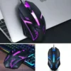 Compact Wireless RGB Gaming Mouse - 1 Pcs