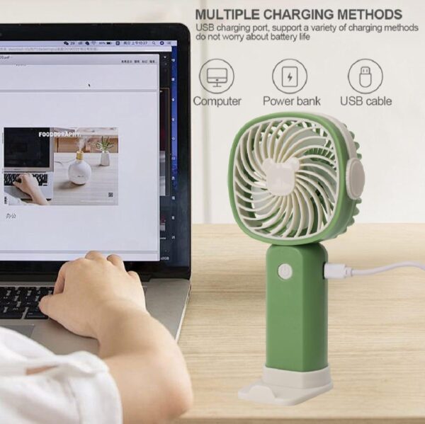 578-97-567019-product-4.jpg Multicolor Portable Mobile Phone Holder Fan - 1 Pcs
