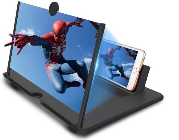 Black Video Amplifying Screen 8.5" for Home Office