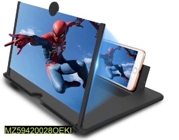 Black Video Amplifying Screen 8.5" for Home Office