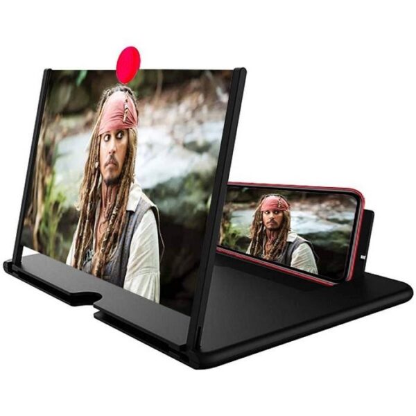 Black Video Amplifying Screen 8.5" for Home Office
