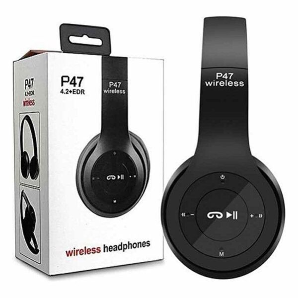 704-0-260430-product-1.jpeg Wireless Stereo Headphones Black Active Noise Cancellation