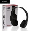 Wireless Stereo Headphones Black Active Noise Cancellation