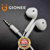 Wired Earphones White ABS Plastic 65cm