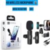K8 Wireless Mic Black 3-in-1 Bluetooth 5