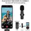 K8 Wireless Mic Black 3-in-1 Bluetooth 5