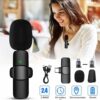 K8 Wireless Mic Black 3-in-1 Bluetooth 5