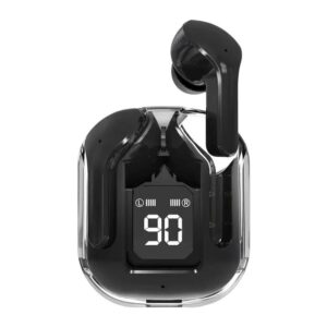 AR31 Earbuds Black Digital Display Wireless