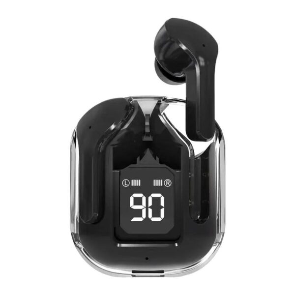 AR31 Earbuds Black Digital Display Wireless