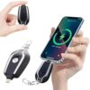 943-91-619087-product-1.jpg Keychain Power Bank Black Portable USB Charging