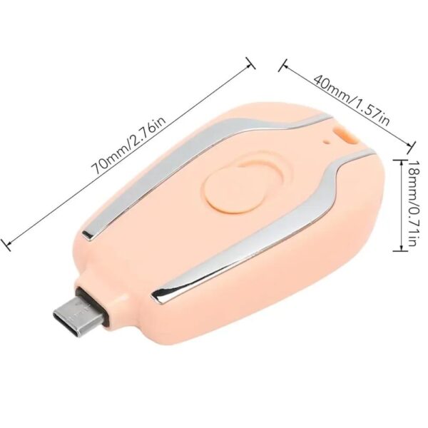 943-91-619087-product-5.jpg Keychain Power Bank Black Portable USB Charging
