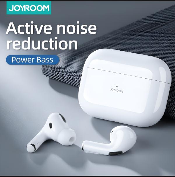 MZ1155200174SEHB-media-1 JOYROOM Pro 2 Airbuds ANC White Bluetooth 5.0