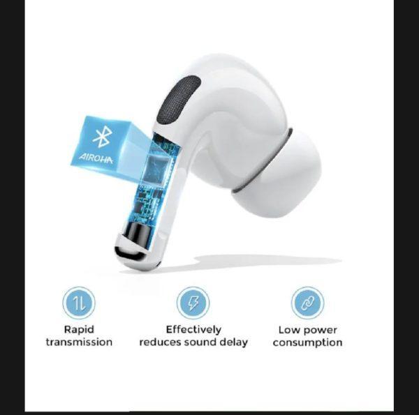 MZ1155200174SEHB-media-3 JOYROOM Pro 2 Airbuds ANC White Bluetooth 5.0