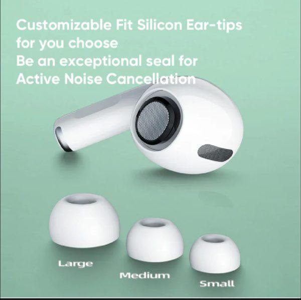 MZ1155200174SEHB-media-4 JOYROOM Pro 2 Airbuds ANC White Bluetooth 5.0